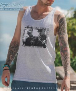 Stussy X Gang Starr Take It Personal Tank Top Racerback