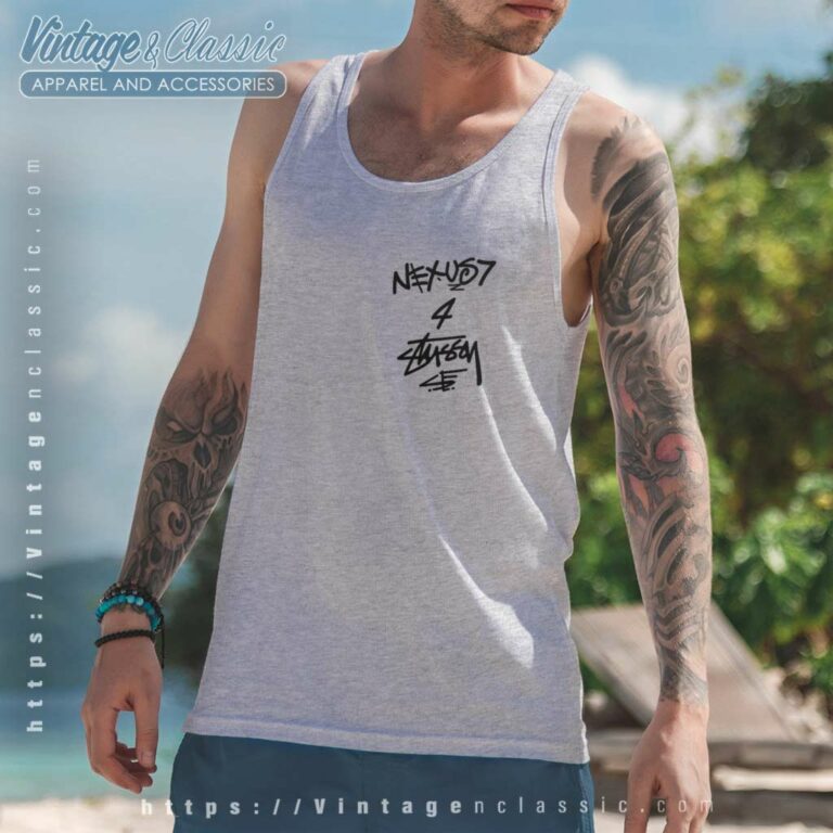 Stussy X Nexus 7 Skateboard Powell Peralta Tank Top Racerback Stussy X Nexus 7 Skateboard Powell Peralta Tank Top Racerback
