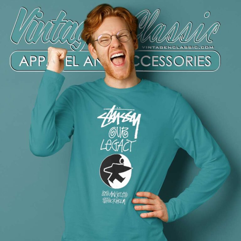 Stussy X Our Legacy Surfman Los Angeles Stockhomlm Long Sleeve Tee Stussy X Our Legacy Surfman Los Angeles Stockhomlm Long Sleeve Tee