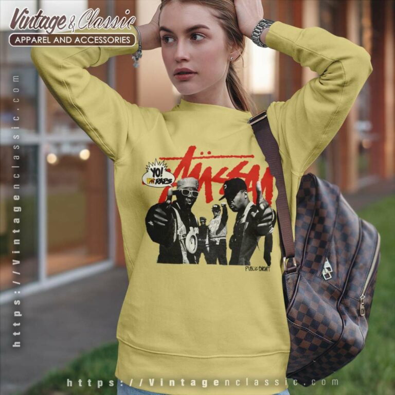 Stussy Yo Mtv Raps Public Enemy Sweatshirt Stussy Yo Mtv Raps Public Enemy Sweatshirt