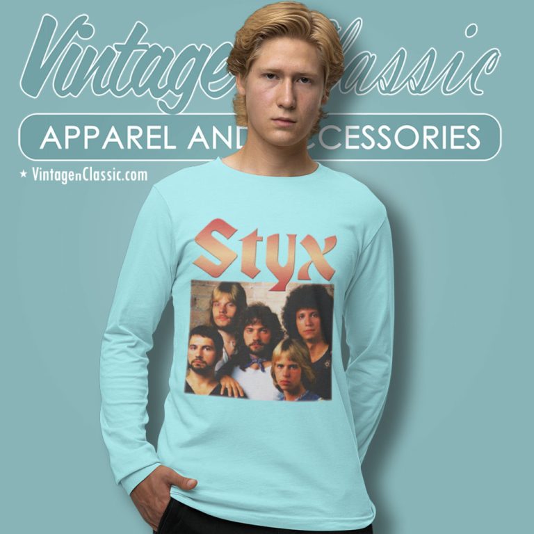 Styx Band Photo Long Sleeve Tee Styx Band Photo Long Sleeve Tee