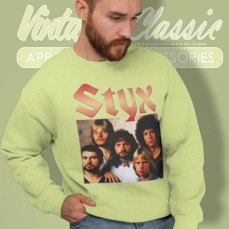 Styx Band Photo Sweatshirt Styx Band Photo Sweatshirt