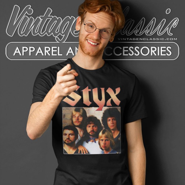 Styx Band Photo T Shirt Styx Band Photo T Shirt