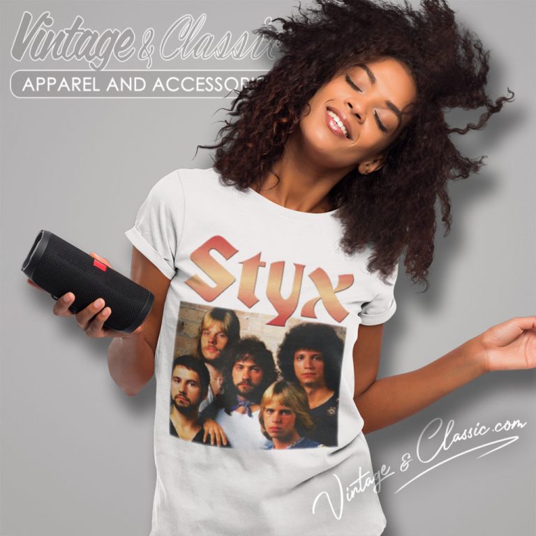 Styx Band Photo Women T Shirt Styx Band Photo Women T Shirt