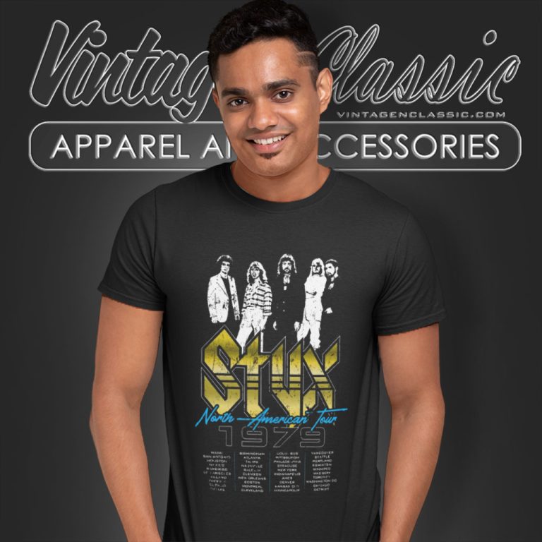 Styx North American Tour T Shirt Styx North American Tour T Shirt