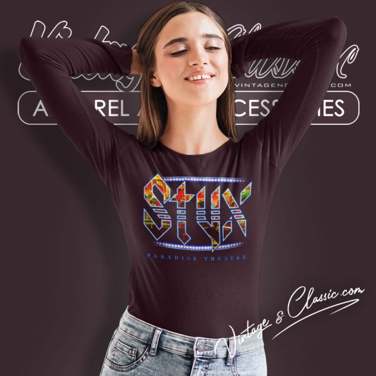 Styx Paradise Theatre Long Sleeve Tee Styx Paradise Theatre Long Sleeve Tee