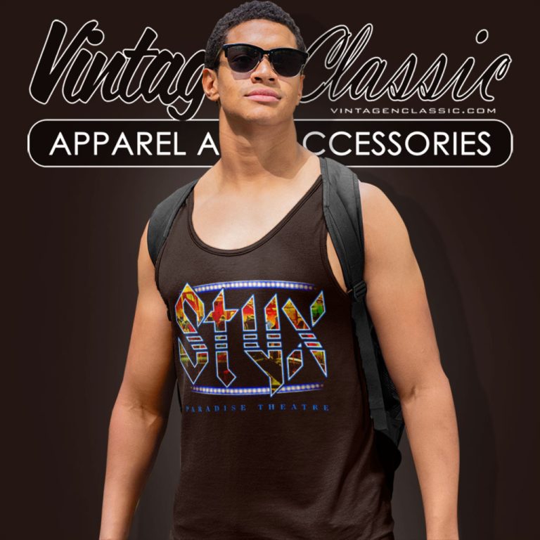 Styx Paradise Theatre Tank Top Racerback Styx Paradise Theatre Tank Top Racerback