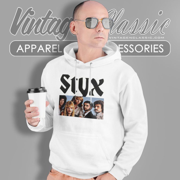Styx Rock Band Hoodie Styx Rock Band Hoodie