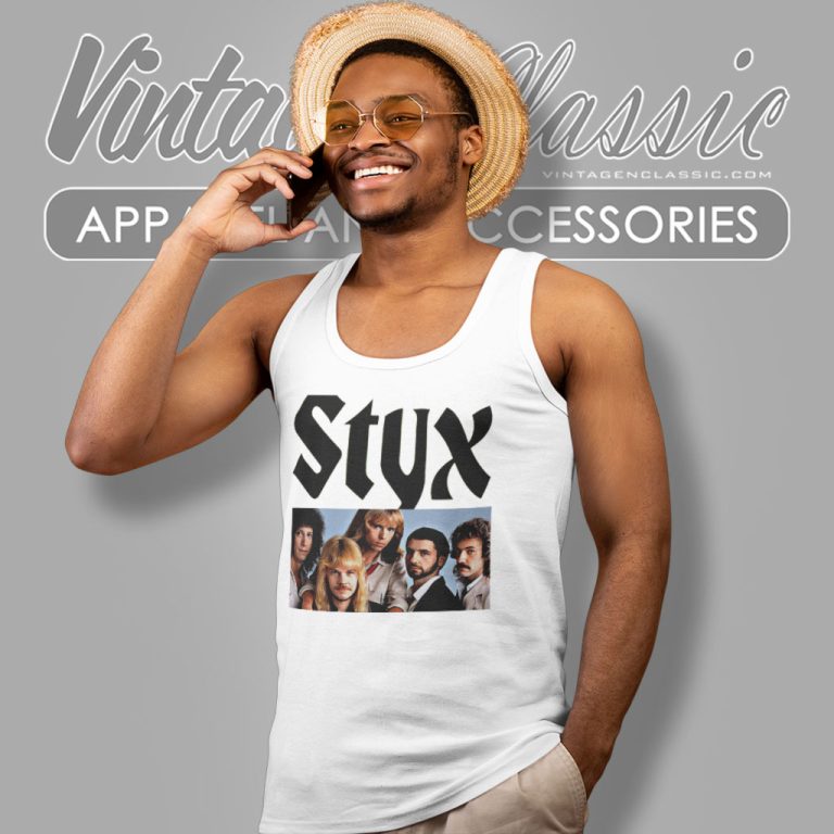 Styx Rock Band Tank Top Racerback Styx Rock Band Tank Top Racerback