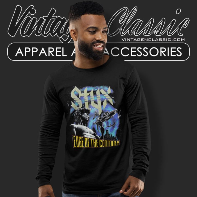 Styx Shirt Edge Of The Century Long Sleeve Tee Styx Shirt Edge Of The Century Long Sleeve Tee