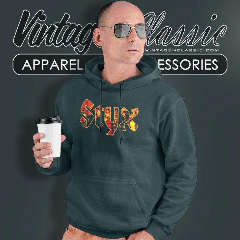 Styx Shirt Pieces Of Eight Hoodie Styx Shirt Pieces Of Eight Hoodie