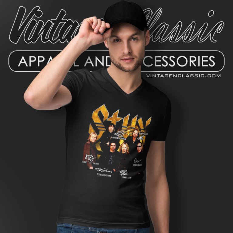 Styx Signature V Neck TShirt Styx Signature V Neck TShirt