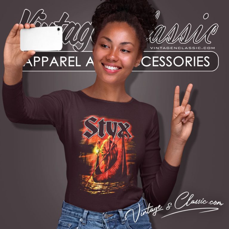 Styx Tag Concert Long Sleeve Tee Styx Tag Concert Long Sleeve Tee