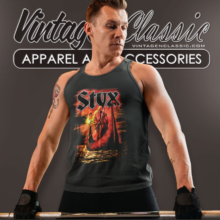 Styx Tag Concert Tank Top Racerback Styx Tag Concert Tank Top Racerback