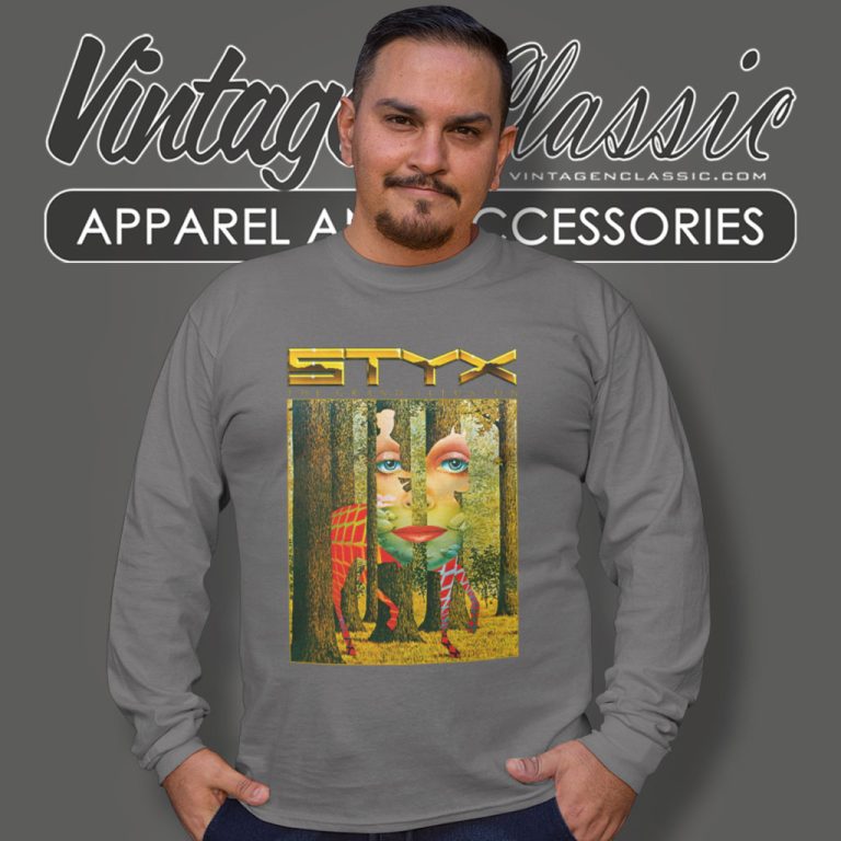 Styx The Grand Illusion Long Sleeve Tee Styx The Grand Illusion Long Sleeve Tee