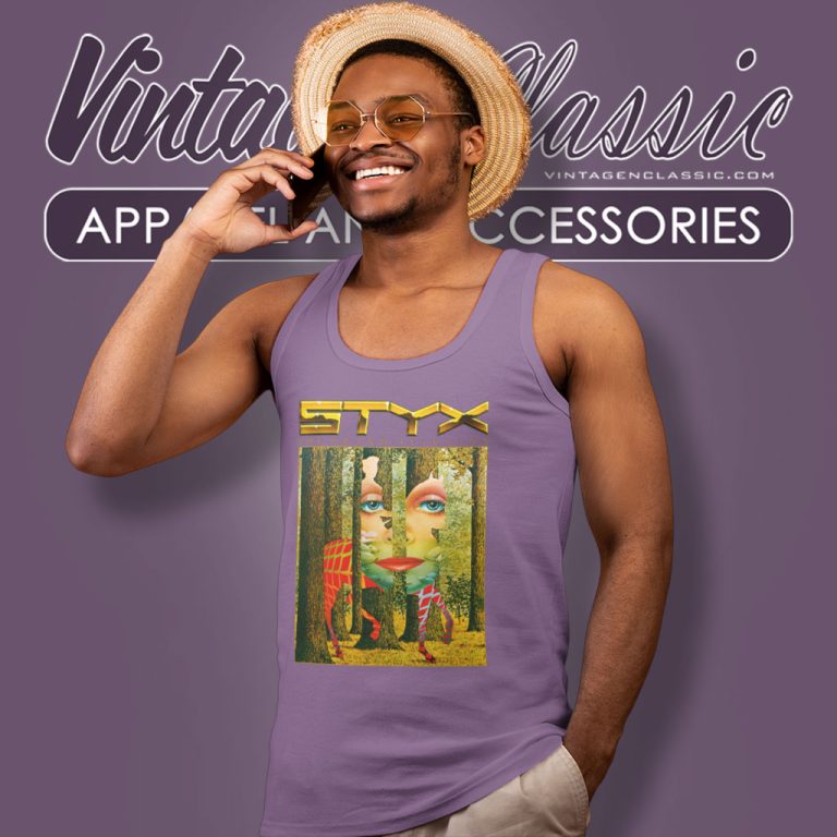 Styx The Grand Illusion Tank Top Racerback Styx The Grand Illusion Tank Top Racerback