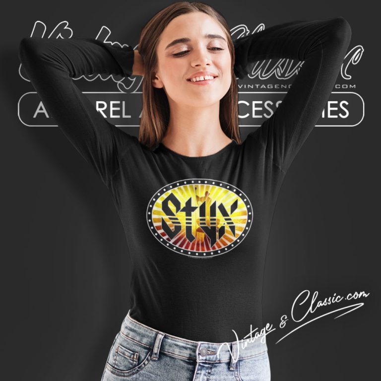 Styx Wooden Nickel Long Sleeve Tee Styx Wooden Nickel Long Sleeve Tee