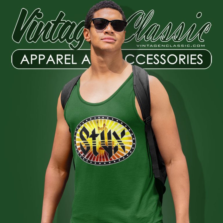 Styx Wooden Nickel Tank Top Racerback Styx Wooden Nickel Tank Top Racerback