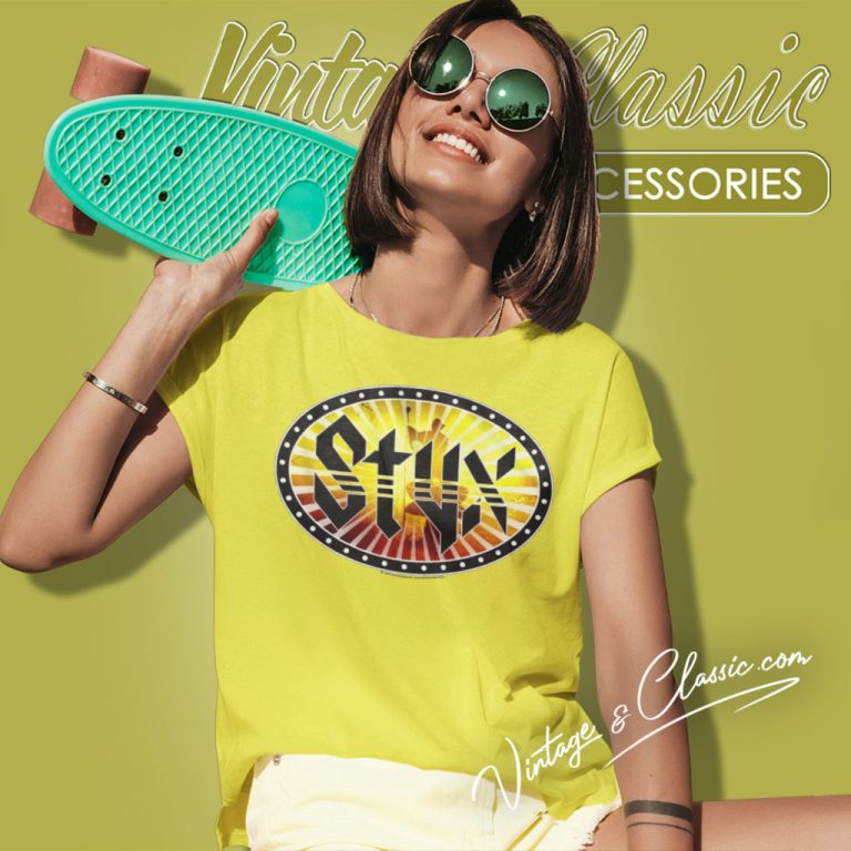 Styx Wooden Nickel Women T Shirt Styx Wooden Nickel Women T Shirt