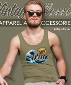 Sublime 2006 Mushroom Sun Tank Top Racerback