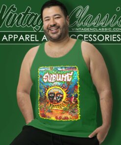 Sublime Bleached Graphic Tank Top Racerback