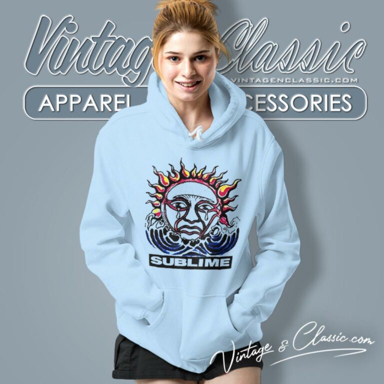Sublime Crying Sun On Hoodie Sublime Crying Sun On Hoodie