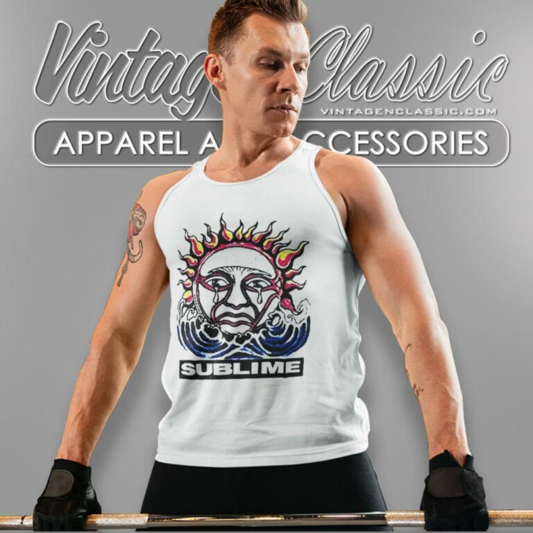 Sublime Crying Sun On Tank Top Racerback Sublime Crying Sun On Tank Top Racerback