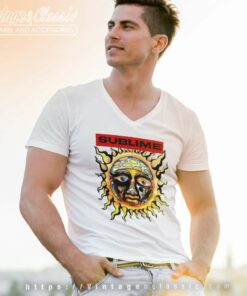 Sublime Logo V Neck TShirt