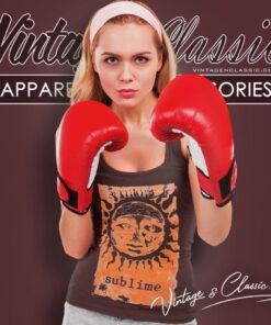 Sublime Orange Sun Tank Top Racerback