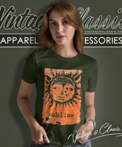 Sublime Orange Sun Women T Shirt