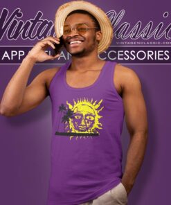 Sublime Palm Trees With Sun Tank Top Racerback