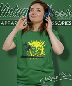 Sublime Palm Trees With Sun Women T Shirt