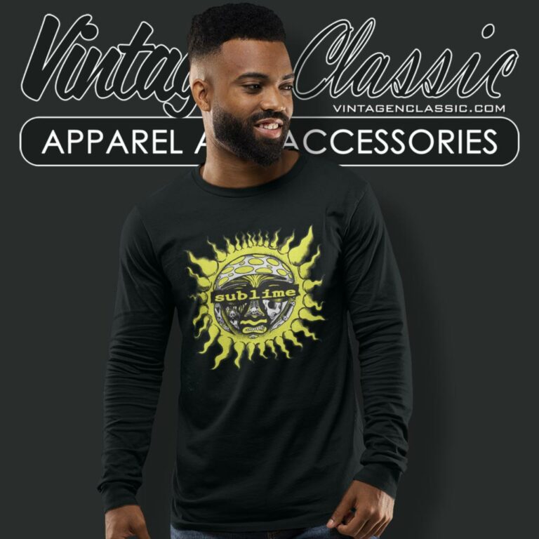 Sublime Psychedelic Sun Green Long Sleeve Tee Sublime Psychedelic Sun Green Long Sleeve Tee
