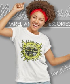Sublime Psychedelic Sun Green Women T Shirt