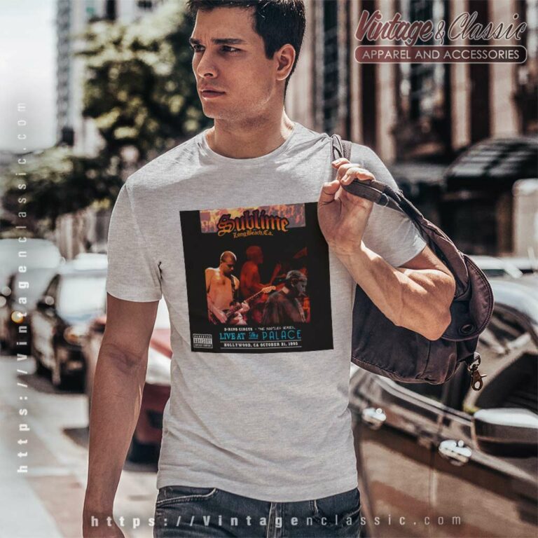 Sublime Shirt 3 Ring Circus Live At The Palace T Shirt Sublime Shirt 3 Ring Circus Live At The Palace T Shirt