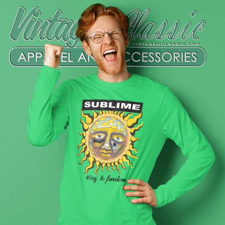 Sublime Shirt 40 Oz To Freedom Long Sleeve Tee Sublime Shirt 40 Oz To Freedom Long Sleeve Tee