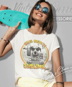 Sublime Shirt Lou Dog In Long Beach Women T Shirt