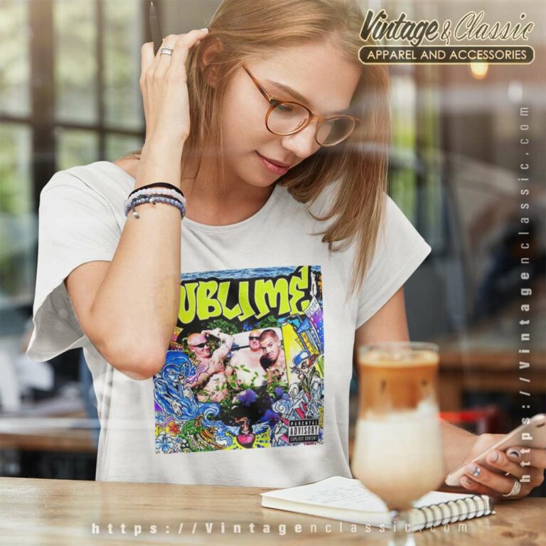 Sublime Shirt Second Hand Smoke Women TShirt Sublime Shirt Second Hand Smoke Women TShirt