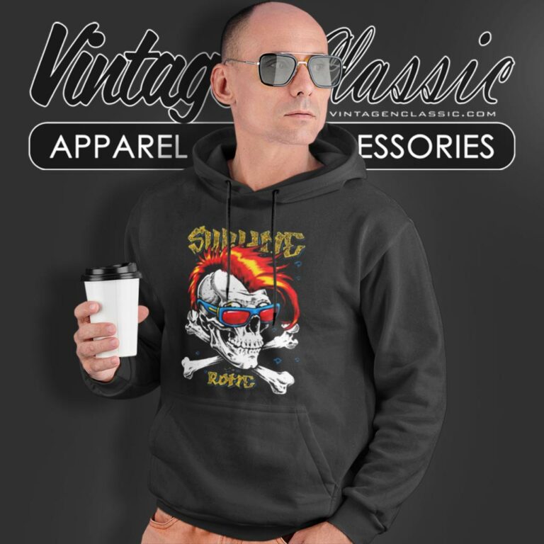 Sublime Shirt Skull With Roma Rock Hoodie Sublime Shirt Skull With Roma Rock Hoodie