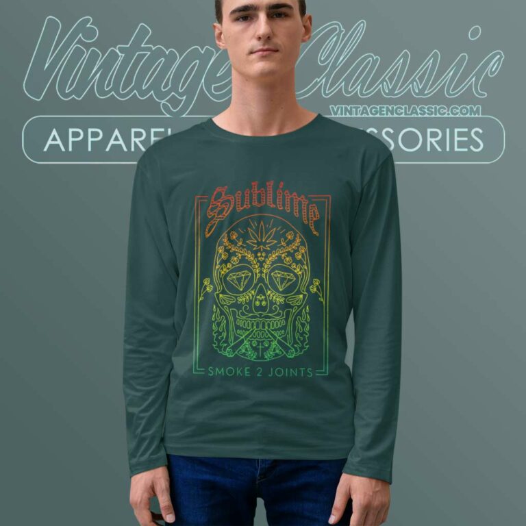 Sublime Shirt Smoke 2 Joints Long Sleeve Tee Sublime Shirt Smoke 2 Joints Long Sleeve Tee