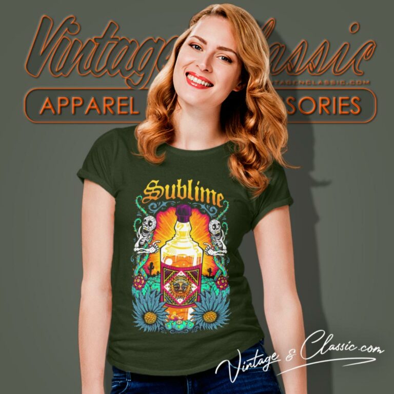 Sublime Shirt Sunflower Wine Bottle Women T Shirt Sublime Shirt Sunflower Wine Bottle Women T Shirt