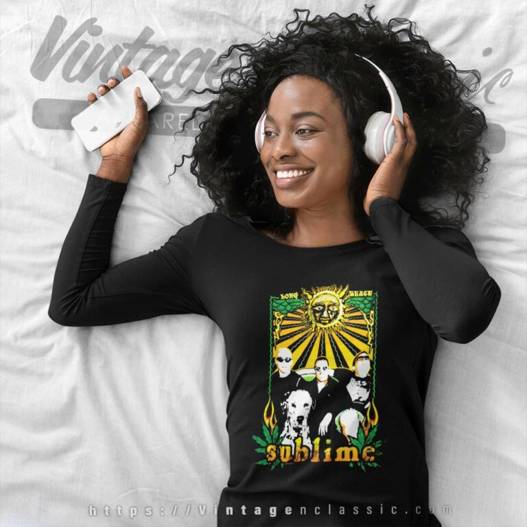 Sublime Shirt Zion Adult Leaf Frame Long Sleeve Tee Sublime Shirt Zion Adult Leaf Frame Long Sleeve Tee