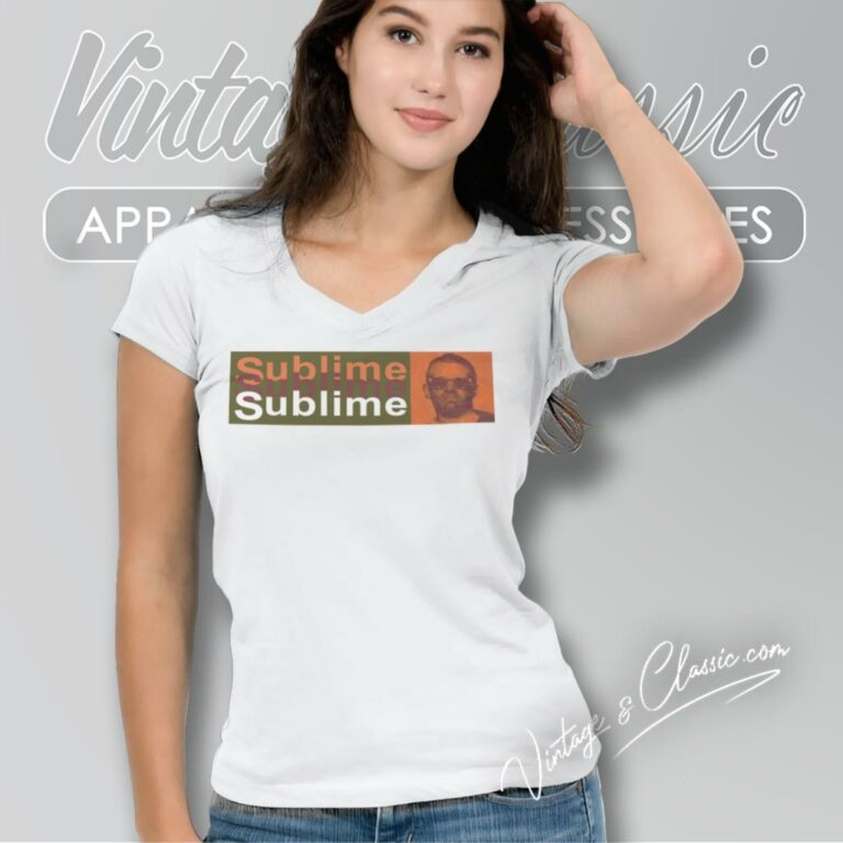 Sublime Trainspotting V Neck TShirt Sublime Trainspotting V Neck TShirt