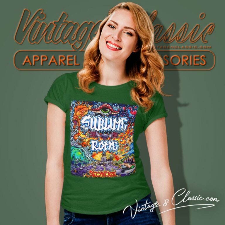 Sublime With Rome Sirens Poster Women T Shirt Sublime With Rome Sirens Poster Women T Shirt