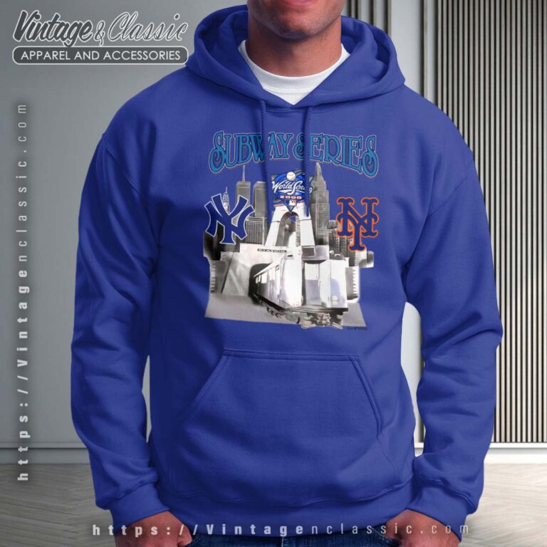 Subway Series Yankees Vs Mets Mlb Baseball Royal Hoodie Subway Series Yankees Vs Mets Mlb Baseball Royal Hoodie