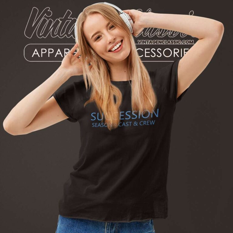 Succession Season 4 Cast And Crew Women TShirt Succession Season 4 Cast And Crew Women TShirt