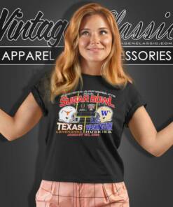 Sugar Bowl 2024 Texas Longhorns Vs Washington Huskies Women T Shirt