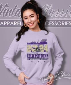 Sugar Bowl Champions Washington Huskies 2024 Skyline Sweatshirt
