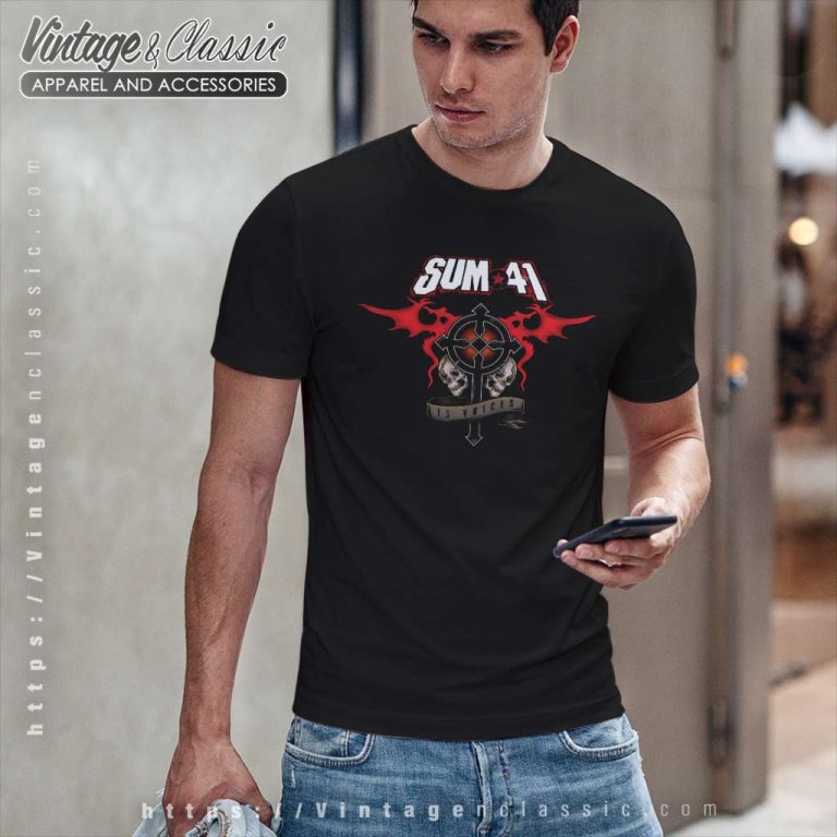 Sum 41 13 Voices T Shirt Sum 41 13 Voices T Shirt
