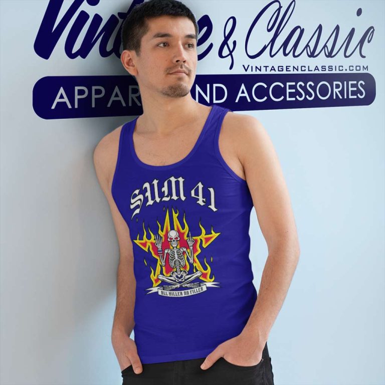 Sum 41 All Killer No Filler Tank Top Racerback Sum 41 All Killer No Filler Tank Top Racerback